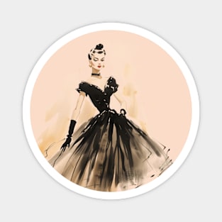 Vintage Fashion Magnet